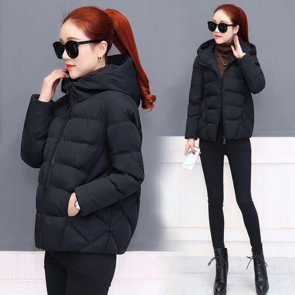 korean coat female winter jacket women puffer jackets womens hooded cotton coat woman parkas abrigos mujer invierno 2020 lxr1219, Black
korean coat female winter jacket women puffer jackets womens hooded cotton coat woman parkas abrigos mujer invierno 2020 lxr1219, Black