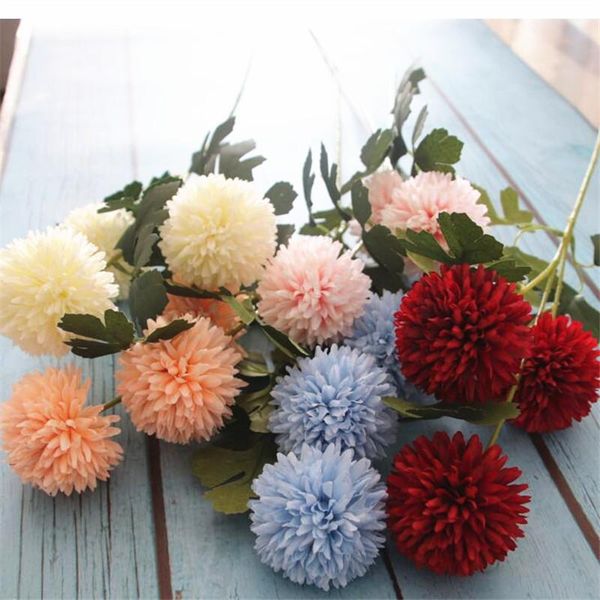 decorative flowers & wreaths 11p silk dandelion artificial three head chrysanthemum ball flower for wedding centepieces bridal bouquet wrist
decorative flowers & wreaths 11p silk dandelion artificial three head chrysanthemum ball flower for wedding centepieces bridal bouquet wrist
