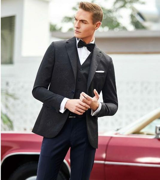 excellent crack pattern groom tuxedos black slim fit groomsman wedding tuxedos fashion men prom jacket blazer 3 piece suit(jacket+pants+tie+, Black;gray
excellent crack pattern groom tuxedos black slim fit groomsman wedding tuxedos fashion men prom jacket blazer 3 piece suit(jacket+pants+tie+, Black;gray