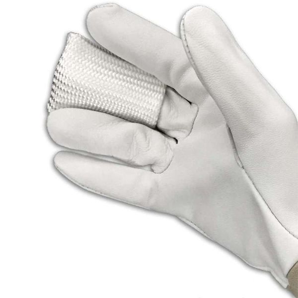 2pcs High-Quality Argon Arc Welding Finger Cots Heat Resistance Welding Tig Tricks Tig Anti-Scalding Fiber Cover Finger Sleeve
2pcs High-Quality Argon Arc Welding Finger Cots Heat Resistance Welding Tig Tricks Tig Anti-Scalding Fiber Cover Finger Sleeve