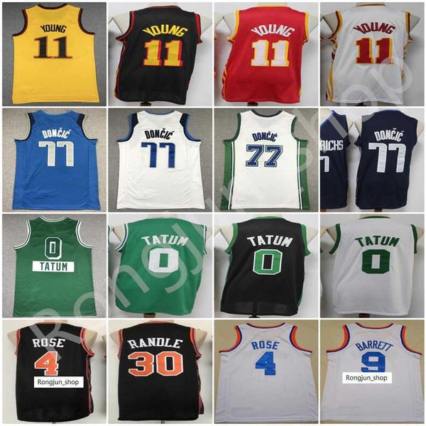 2022 75th anniversary diamond stitched men basketball trae young 11 luka doncic 77 jayson tatum 0 rj barrett 9 julius randle 30 derrick rose, Black;red
2022 75th anniversary diamond stitched men basketball trae young 11 luka doncic 77 jayson tatum 0 rj barrett 9 julius randle 30 derrick rose, Black;red