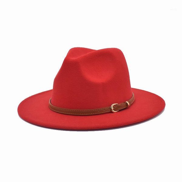 fuodrao new autumn women fedora hats fashion wool panama belt wide brim jazz cap british classic travel cowboy hat f1341, Blue;gray
fuodrao new autumn women fedora hats fashion wool panama belt wide brim jazz cap british classic travel cowboy hat f1341, Blue;gray