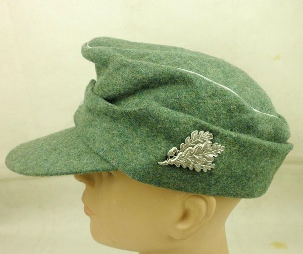 wide brim hats reproduction wwii german wh em m43 panzer field cap & army leaf sniper badge wool store 5605101, Blue;gray
wide brim hats reproduction wwii german wh em m43 panzer field cap & army leaf sniper badge wool store 5605101, Blue;gray