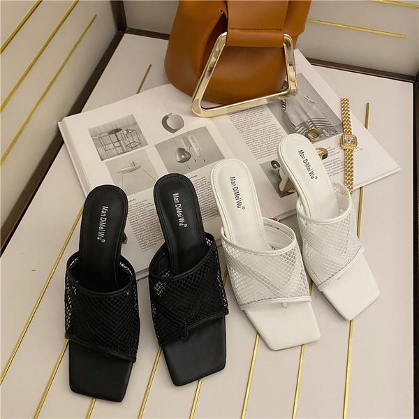 slippers shoes woman 2021 square toe casual heeled mules low pantofle luxury high summer scandals slides rome basic pu, Black
slippers shoes woman 2021 square toe casual heeled mules low pantofle luxury high summer scandals slides rome basic pu, Black