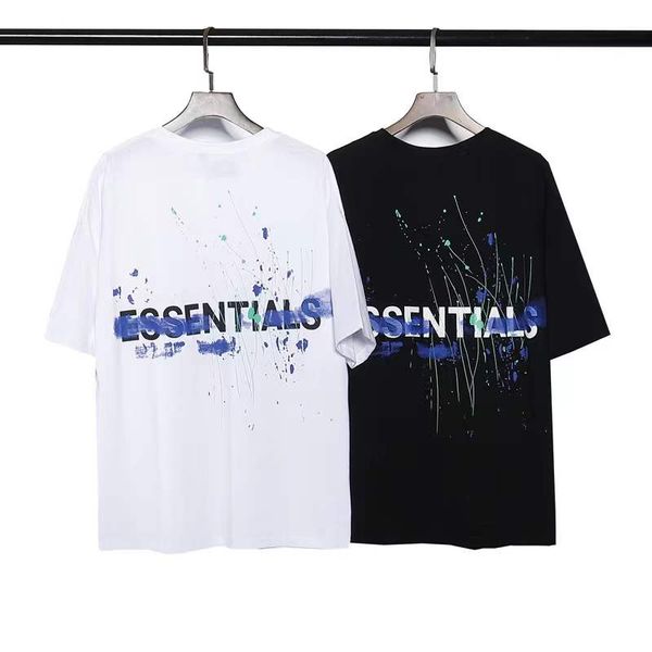 summer new high street tide brand fog essentials splash ink letter printing short-sleeved tee, White;black
summer new high street tide brand fog essentials splash ink letter printing short-sleeved tee, White;black