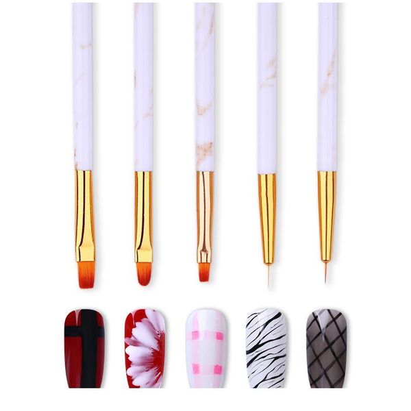 5 pcs/set liner painting brush uv gel drawing brush pen liner brushes acrylic pens marble handle diy nail a jlloub
5 pcs/set liner painting brush uv gel drawing brush pen liner brushes acrylic pens marble handle diy nail a jlloub