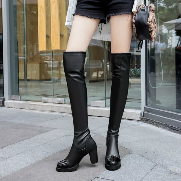 2020 high-quality knighthood women's high-income knight stretched out but knee long boots 04j8, Black
2020 high-quality knighthood women's high-income knight stretched out but knee long boots 04j8, Black
