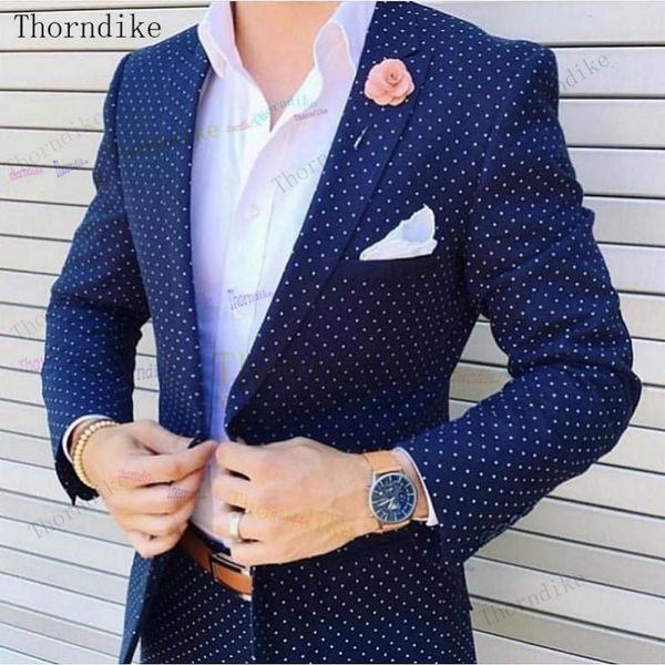 thorndike 2020 dot series italian style colorful tuxedo groom prom wedding dress elegant slim men's suit set 2 pcs (jacket+pant, White;black
thorndike 2020 dot series italian style colorful tuxedo groom prom wedding dress elegant slim men's suit set 2 pcs (jacket+pant, White;black