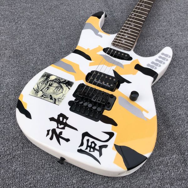 6-string st electric guitar, solid wood neck through the body, high brightness bass, 41 inch, printing, maple neck
6-string st electric guitar, solid wood neck through the body, high brightness bass, 41 inch, printing, maple neck