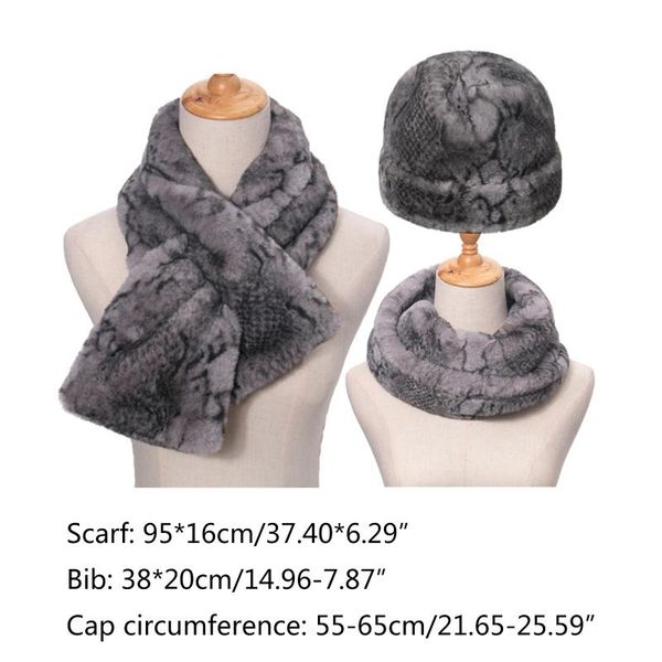 3pcs snakeskin beanie hat with scarf set fuzzy plush windproof warmer d0jd, Blue;gray
3pcs snakeskin beanie hat with scarf set fuzzy plush windproof warmer d0jd, Blue;gray