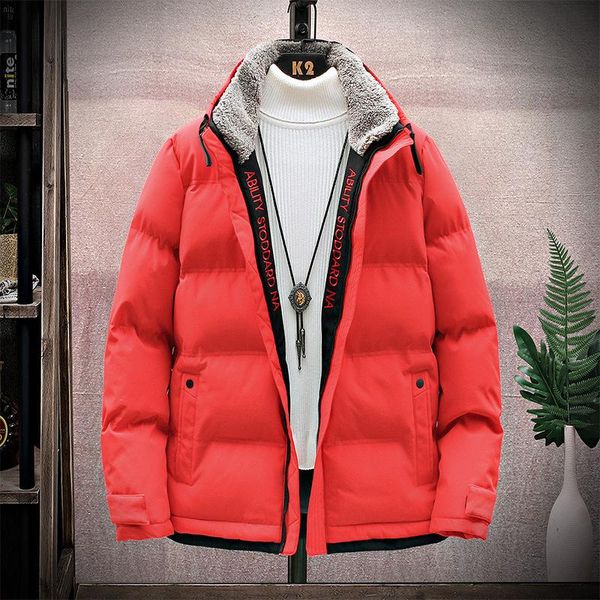 harajuku casual men 's fall winter coat cotton down cotton - padded jacket - padded capless kpop jacket, Black
harajuku casual men 's fall winter coat cotton down cotton - padded jacket - padded capless kpop jacket, Black