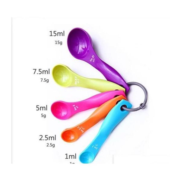 5 color plastic measuring spoons 1.5ml-15ml mini kitchenware measuring to jllgoe dh_garden
5 color plastic measuring spoons 1.5ml-15ml mini kitchenware measuring to jllgoe dh_garden