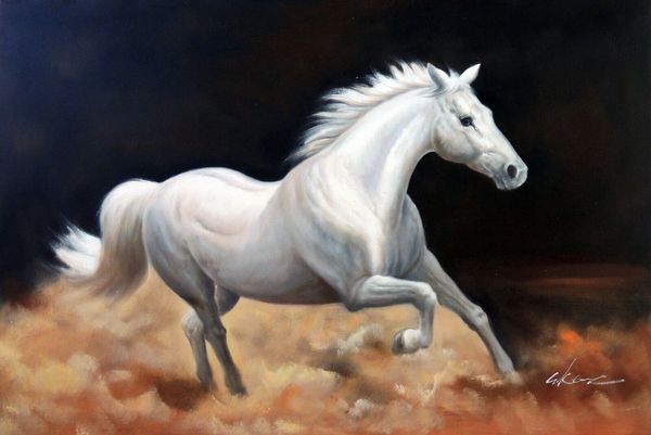 white horse running portrait dusty trai home decor handpainted &hd print oil paintings on canvas wall art pictures , f2012017
white horse running portrait dusty trai home decor handpainted &hd print oil paintings on canvas wall art pictures , f2012017