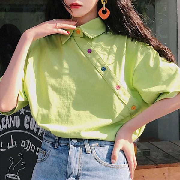 harajuku loose vintage solid all match t shirt 90s girls korean college wind short sleeve turn down collar women t shirtsnew, White
harajuku loose vintage solid all match t shirt 90s girls korean college wind short sleeve turn down collar women t shirtsnew, White