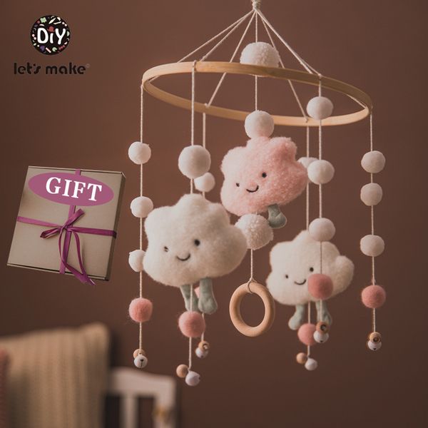 let's make dropshipping baby rattles crib mobiles toy bed bell musical box 0-12month cloud cotton carousel for cots projectionq1221
let's make dropshipping baby rattles crib mobiles toy bed bell musical box 0-12month cloud cotton carousel for cots projectionq1221
