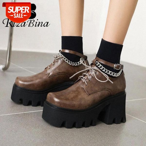 rizabina size 35-44 women pumps fashion platform lace buckle strap spring shoes woman high heel office lady daily footwear #dz3f
rizabina size 35-44 women pumps fashion platform lace buckle strap spring shoes woman high heel office lady daily footwear #dz3f