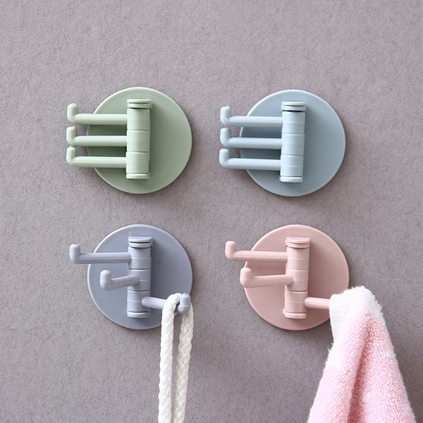 rotatable traceless 3-branch hook multi-function bathroom towel bath ball wall hook kitchen spoon rag sponge holder key hooks vtky2092
rotatable traceless 3-branch hook multi-function bathroom towel bath ball wall hook kitchen spoon rag sponge holder key hooks vtky2092