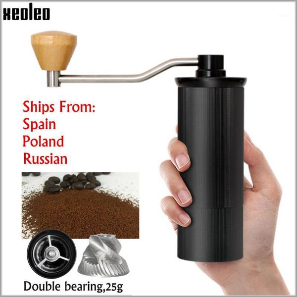 electric coffee grinders xeoleo 50mm aluminum manual grinder stainless steel burr conical coffe bean miller milling machine1
electric coffee grinders xeoleo 50mm aluminum manual grinder stainless steel burr conical coffe bean miller milling machine1