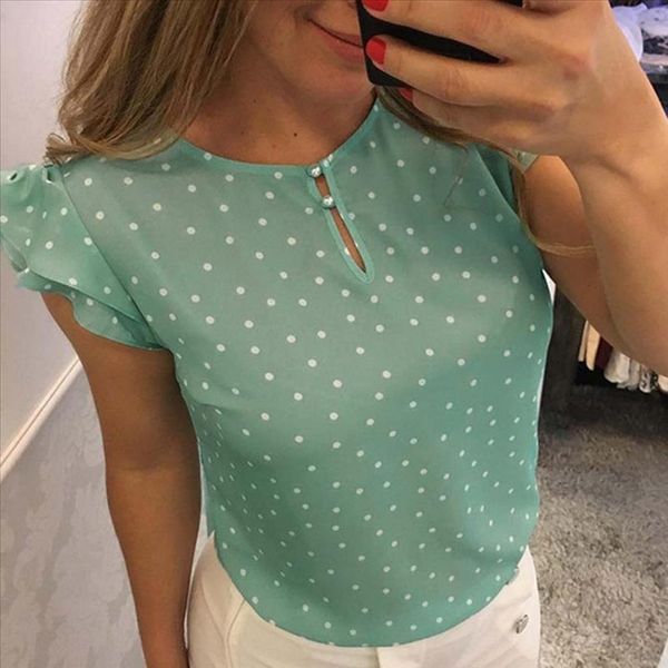women casual dot print slim summer t shirt casual ladies 2021 short sleeve fitness beach t shirt tee 2021 camiseta mujer, White
women casual dot print slim summer t shirt casual ladies 2021 short sleeve fitness beach t shirt tee 2021 camiseta mujer, White