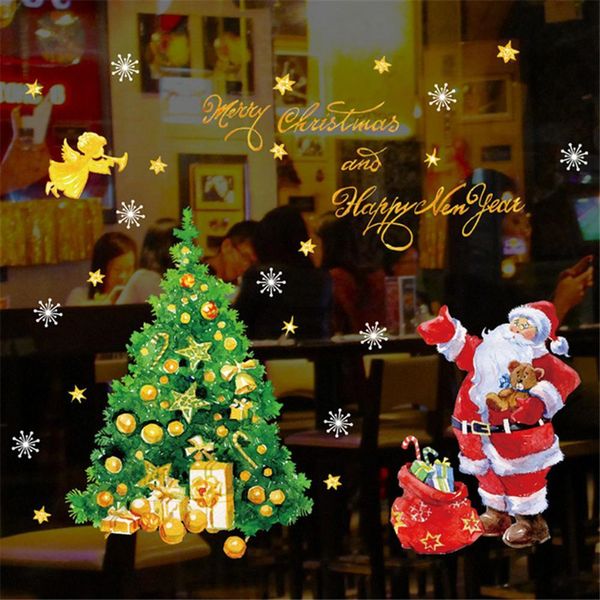 2020 new year window glass pvc wall sticker diy christmas tree santa claus gift wall stickers festival decals glass decoration wmtehw
2020 new year window glass pvc wall sticker diy christmas tree santa claus gift wall stickers festival decals glass decoration wmtehw