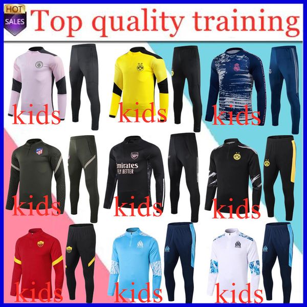 2020 2021 football tracksuit soccer training suit 20 21 kids footbal kits survetement uality long sleeve jogging suit jacket, Black;yellow
2020 2021 football tracksuit soccer training suit 20 21 kids footbal kits survetement uality long sleeve jogging suit jacket, Black;yellow