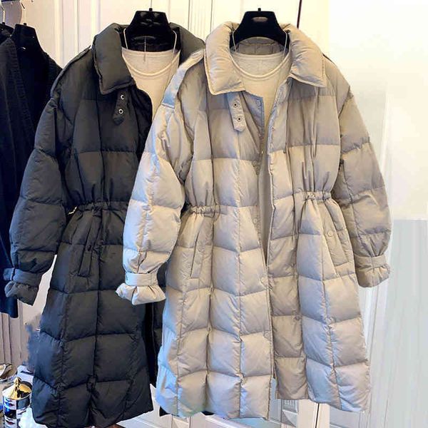 women's wool & blends winter stand collar long women white cotton jacket female loose windproof khaki parka thick warm snow coat 7ir9, Black
women's wool & blends winter stand collar long women white cotton jacket female loose windproof khaki parka thick warm snow coat 7ir9, Black