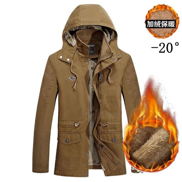 men's down & parkas 2021 winter cotton-padded coat patchwork casual parka hooded jackets for men fleece thicken warm outwear windbreake, Black
men's down & parkas 2021 winter cotton-padded coat patchwork casual parka hooded jackets for men fleece thicken warm outwear windbreake, Black