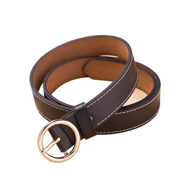 selling women's leather belt solid color imitation leather women belt classic round buckle ladies fashion, Black;brown
selling women's leather belt solid color imitation leather women belt classic round buckle ladies fashion, Black;brown