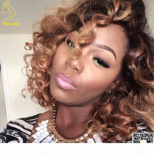 ombre curly lace front human hair wigs two tone 1b# 30 glueless brazilian curl full lace human hair wig with baby hair, Black;brown
ombre curly lace front human hair wigs two tone 1b# 30 glueless brazilian curl full lace human hair wig with baby hair, Black;brown