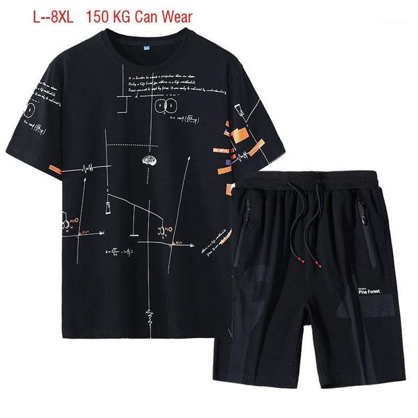 running sets 150kg can wear 95%cotton sports fitness suit jogging 2-piece summer men's map printed loose large size -8xl1, Black;blue
running sets 150kg can wear 95%cotton sports fitness suit jogging 2-piece summer men's map printed loose large size -8xl1, Black;blue