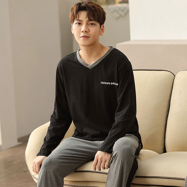 melifle autumn 100% cotton men's pajamas set atoff home satin sleepwear suit for man winter warm silk male loungewear nightwear lj20111, Black;brown
melifle autumn 100% cotton men's pajamas set atoff home satin sleepwear suit for man winter warm silk male loungewear nightwear lj20111, Black;brown