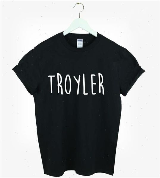 2021 brand new women tshirt troyler print cotton casual funny shirt for lady black white tee hipster zt203 55 
2021 brand new women tshirt troyler print cotton casual funny shirt for lady black white tee hipster zt203 55