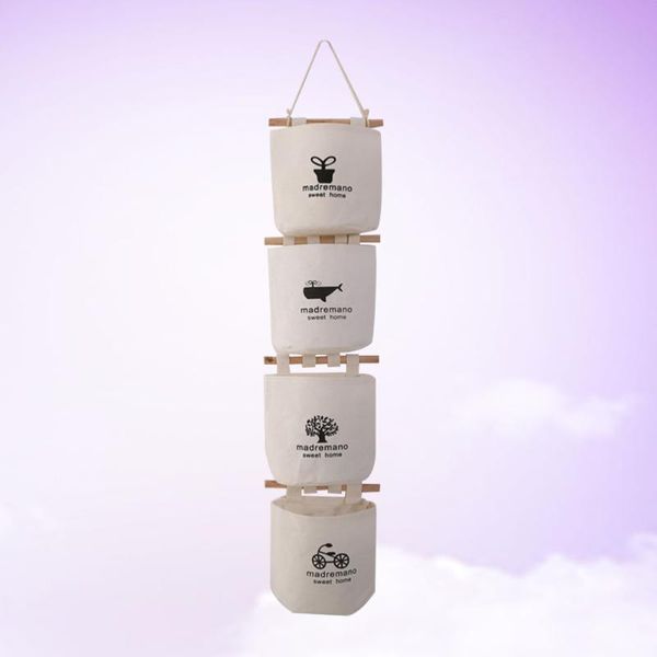 1pc simple linen 4 pockets fabric cotton hanging wall door closet organizer storage bag for bathroom room
1pc simple linen 4 pockets fabric cotton hanging wall door closet organizer storage bag for bathroom room