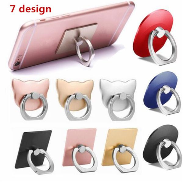 universal cell phone finger ring holder 360 degree mobile phone grip stand lazy buckle for iphone 12 mini 11 pro x xs max smartphone bracket