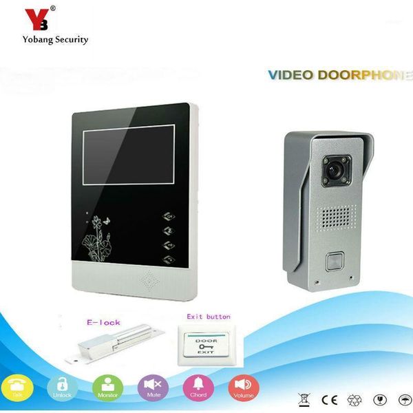 video door phones yobang security hip 4.3 inch color +wired intercom doorbell phone system bell kits1
video door phones yobang security hip 4.3 inch color +wired intercom doorbell phone system bell kits1