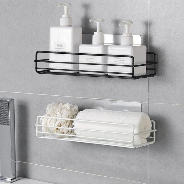 hooks & rails 1pc strong seamless wrought iron kitchen storage rack wall bathroom corner shelf shower shampoo shelves
hooks & rails 1pc strong seamless wrought iron kitchen storage rack wall bathroom corner shelf shower shampoo shelves