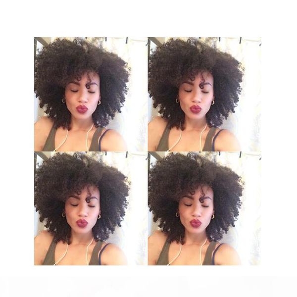 fashion african americ brazilian hair short cut bob kinky curly natural wig simulation human hair kinky curly wig for women, Black
fashion african americ brazilian hair short cut bob kinky curly natural wig simulation human hair kinky curly wig for women, Black