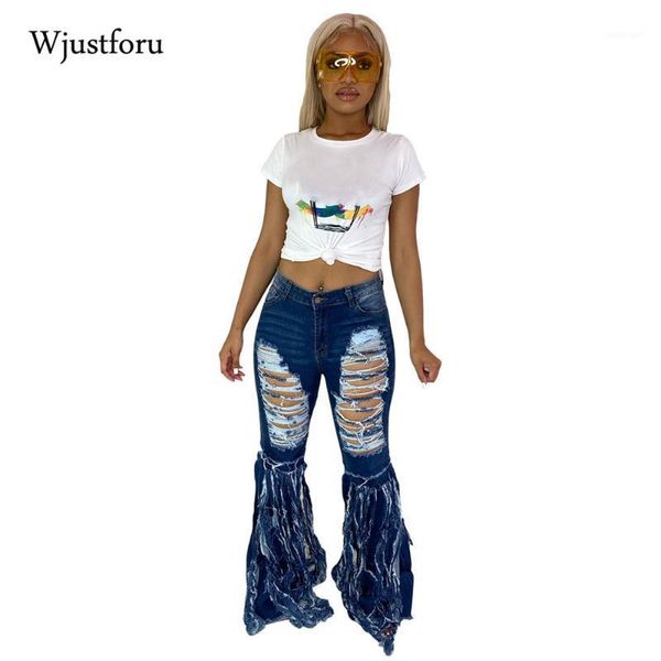 women's jeans wjustforu for women clothes streetwear high waiste hole pants casual fashion tassel wide leg outfits women1, Blue
women's jeans wjustforu for women clothes streetwear high waiste hole pants casual fashion tassel wide leg outfits women1, Blue