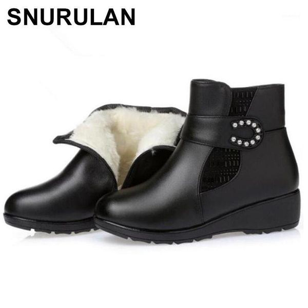 boots snurulan large size rhinestones wool shoes woman warm snow real leather fashion 2021 women1, Black
boots snurulan large size rhinestones wool shoes woman warm snow real leather fashion 2021 women1, Black