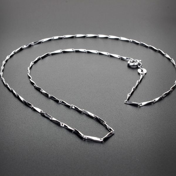 korean style chain necklace women clavicle necklace jewelry single chain for diy accessoreis with pouch, Silver
korean style chain necklace women clavicle necklace jewelry single chain for diy accessoreis with pouch, Silver