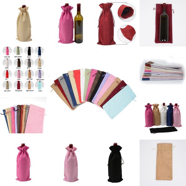 15*35cm rustic jute drawstring burlap wine bottle covers wedding party champagne linen package gift bags 4 nsv03
15*35cm rustic jute drawstring burlap wine bottle covers wedding party champagne linen package gift bags 4 nsv03