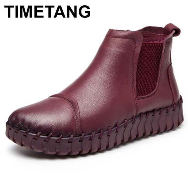 boots timetang autumn -selling fashion leather women's wild low-bottom flat warm layer cow casual, Black
boots timetang autumn -selling fashion leather women's wild low-bottom flat warm layer cow casual, Black
