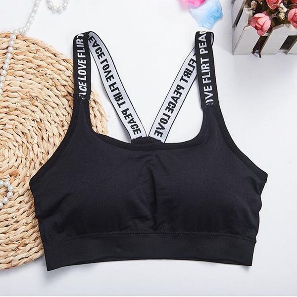 women fashion black/white breathable nylon fabric sports bras letters printing sports bra one-piece bra1, Red;black
women fashion black/white breathable nylon fabric sports bras letters printing sports bra one-piece bra1, Red;black