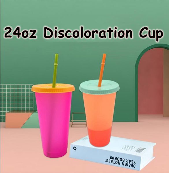 24oz color changing cup magic plastic drinking tumblers with lid and straw reusable candy colors cold cup summer water bottle cca12201 25pcs
24oz color changing cup magic plastic drinking tumblers with lid and straw reusable candy colors cold cup summer water bottle cca12201 25pcs