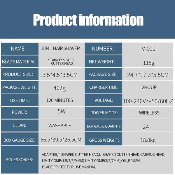 electric hair clipper professional interchangeable hair cutter machine hair trimmer usb low noise shaver man styling tools h wmtqax
electric hair clipper professional interchangeable hair cutter machine hair trimmer usb low noise shaver man styling tools h wmtqax