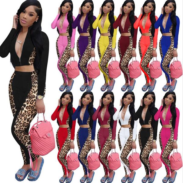 womens tracksuit deep v neck outfit leopard patchwork cropped zip jacket zipper hoodie coat crop and pant leggings matching suit e122401, White
womens tracksuit deep v neck outfit leopard patchwork cropped zip jacket zipper hoodie coat crop and pant leggings matching suit e122401, White