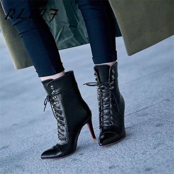 boots rlinf booties with stiletto autumn and winter pointed fashion high heel women's, Black
boots rlinf booties with stiletto autumn and winter pointed fashion high heel women's, Black