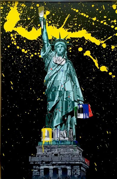 mr. brainwash " liberty " home decor handpainted &hd print oil painting on canvas wall art canvas pictures 7744
mr. brainwash " liberty " home decor handpainted &hd print oil painting on canvas wall art canvas pictures 7744