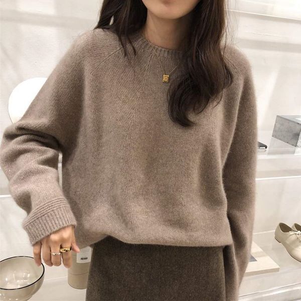colorfaith new autumn winter women's sweaters pullovers warm minimalist korean oversize pink solid lady jumpers sw8020 201030, White
colorfaith new autumn winter women's sweaters pullovers warm minimalist korean oversize pink solid lady jumpers sw8020 201030, White