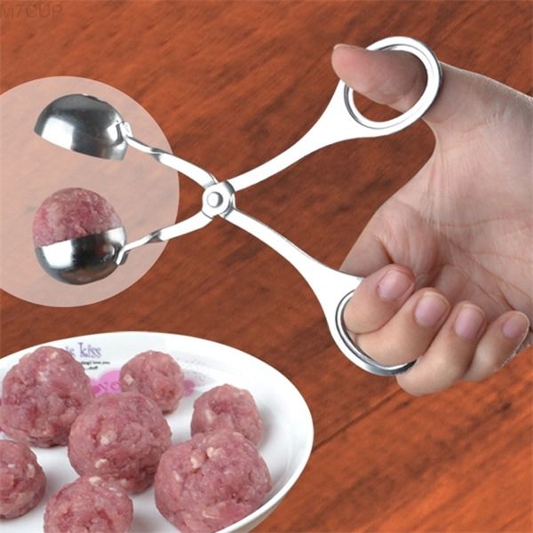 kitchen utensils for pliers stainless steel meatballs, starch filling meatballs or rice balls, and moulds
kitchen utensils for pliers stainless steel meatballs, starch filling meatballs or rice balls, and moulds